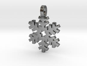 Snowflake Classic in Polished Silver