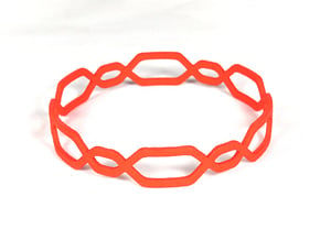 Jasmine Bangle in Red Processed Versatile Plastic