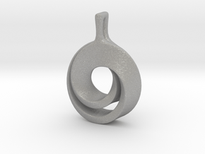 Möbius pendant in Aluminum: Large