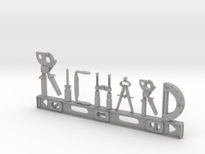 Richard Nametag in Aluminum