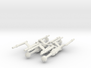 Invader Advanced Frigate 4 Sprue in White Natural Versatile Plastic