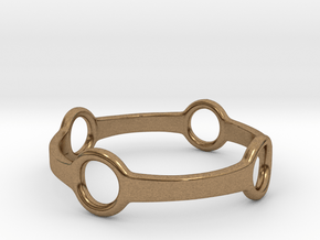 Four Ring Ring in Natural Brass: 5 / 49