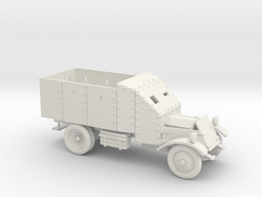 Lancia Armoured Truck, 1921 (20mm - 1/72) in White Natural Versatile Plastic