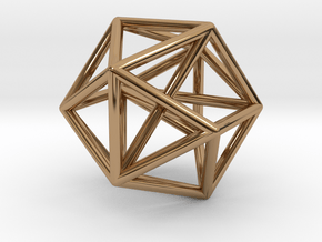 Tessellate Sphere — DATA IN EXILE in Polished Brass