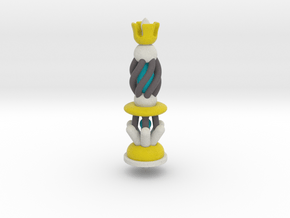 Galaxy Chess - King White in Full Color Sandstone