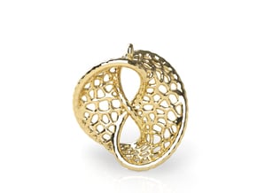 Infinity Pendant (Earrings) in 18k Gold