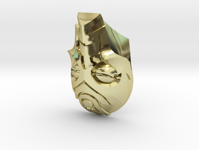 FOD-04-Fantasy Mask MOTU in 18k Gold Plated Brass