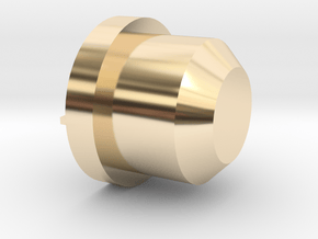Ducatti Frame Plug With Logo in 14K Yellow Gold