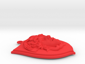 MEDUSA-HEAD in Red Processed Versatile Plastic