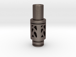 Moleman's Driptip One in Polished Bronzed Silver Steel