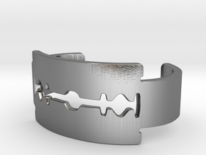 Gillette - Bracelet for men in Polished Silver