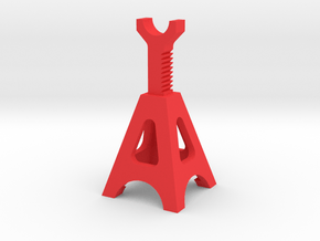 Scale Jackstand in Red Processed Versatile Plastic