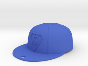 Baseball Cap in Blue Processed Versatile Plastic
