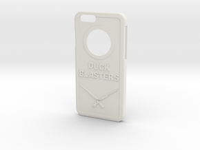 Duck Blaster Iphone 6 Case in White Natural Versatile Plastic