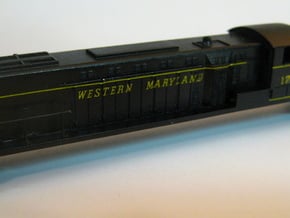 N scale Baldwin DRS 4-4-1500 in Smooth Fine Detail Plastic