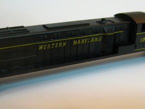 N scale Baldwin DRS 4-4-1500 in Tan Fine Detail Plastic