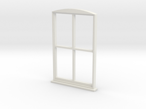 Single Window 1:55 in White Natural Versatile Plastic
