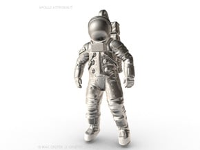 Apollo Astronaut / 50 mm in Natural Silver
