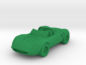 JaguarXJ in Green Processed Versatile Plastic