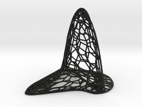 Tessellated Bookend in Black Natural Versatile Plastic