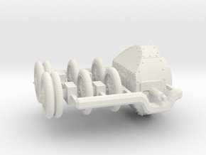 Conversion Set for 1:100 model Rolls armoured car in White Natural Versatile Plastic