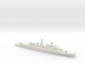 County Class Destroyer, 1/1800 in White Natural Versatile Plastic