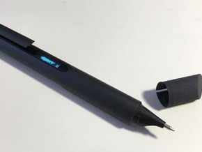 PEN CAP for Anoto Blck Ink in Black Natural Versatile Plastic