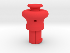 Cylinder Pull Tool Long in Red Processed Versatile Plastic