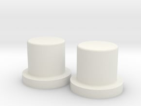 SX350J 2x18650 simple mod - Pushers in White Natural Versatile Plastic