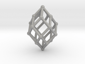 0517 Polar Zonohedron V&E [5] #002 in Aluminum