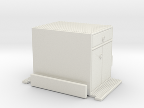 Crown Snorkel cabinet section 1/64 in White Natural Versatile Plastic