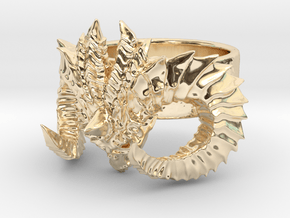 Diablo Ring (size - 2) in 14K Yellow Gold
