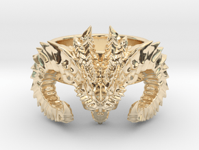 Diablo Ring (size - 2,5) in 14K Yellow Gold