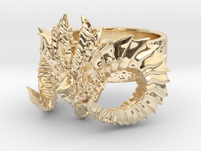 Diablo Ring Size 3 in 14K Yellow Gold