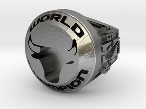 CHAMPION  Ring  Bulls.23 in Natural Silver