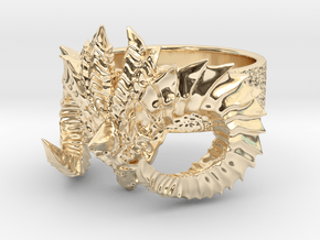 Diablo Ring Size 4 in 14K Yellow Gold