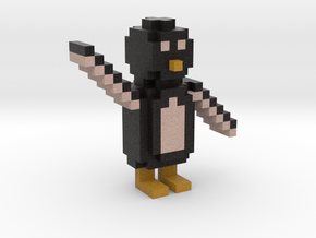 Minecraft Penguin in Full Color Sandstone