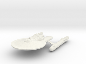 Raven Class  BattleCruiser in White Natural Versatile Plastic