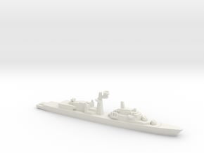 Tourville-class frigate, 1/2400 in White Natural Versatile Plastic