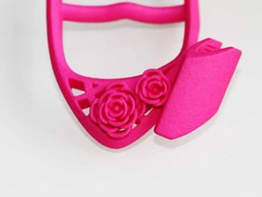 Writing Assist Tool ( for the right hand ) in Pink Processed Versatile Plastic