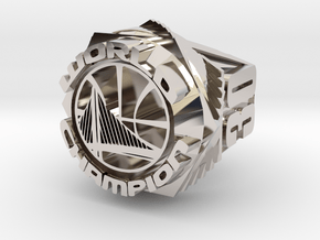 Curry Championship Ring  in Platinum