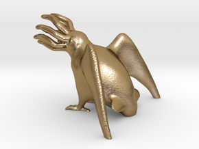 Squeagle in Polished Gold Steel