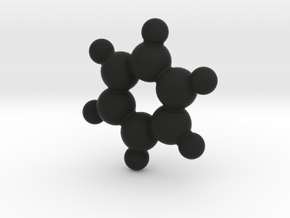 Benzene in Black Natural Versatile Plastic