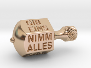 Nimm-Gib-Kreisel  in 14k Rose Gold