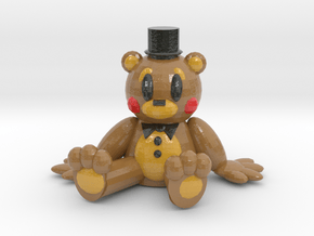 Toy Freddy Chibi in 14k Rose Gold Plated Brass