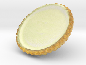 The Cheese Tart in Glossy Full Color Sandstone