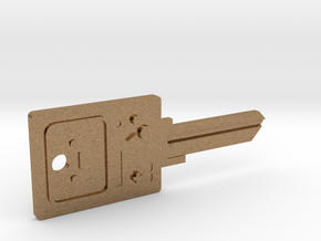 BMO House Key Blank - KW11/97 in Natural Brass