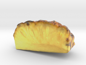 The Pineapple-Quarter-mini in Glossy Full Color Sandstone