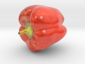 The Red Pepper in Glossy Full Color Sandstone