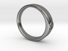 Ø0.707 inch/Ø17.97 mm Tree Of Life Ring  in Polished Silver